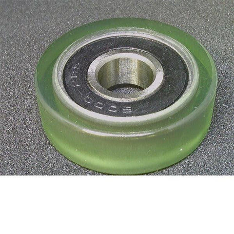 PU12X28X8-2RS Polyurethane Rubber Bearing with tire 12x28x8mm Sealed Miniature - VXB Ball Bearings