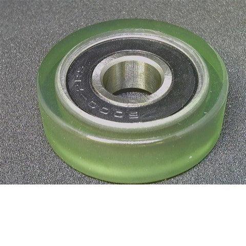 PU12X40X13-2RS Polyurethane Rubber Bearing with tire 12x40x13mm Sealed Miniature - VXB Ball Bearings