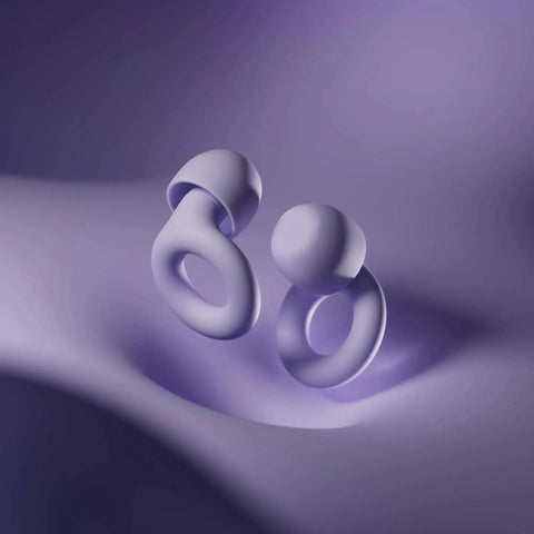 Ultra comfortable, reusable ear plugs engineered for sleep, study, travel, featuring four tip sizes and flexible silicone.