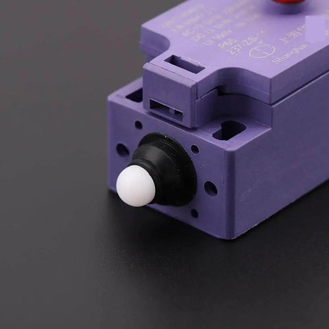 Close-up of Single Piece Elevator Speed Limiter Buffer Tension Wheel Switch With Manual Reset And Automatic Reset Model 237 ZS 11 Without Wheel
