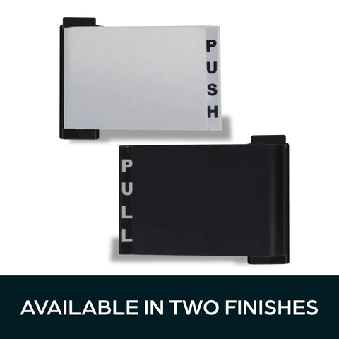 Push Paddle Handle For Adams Rite Storefront Doors Premium Aluminum Construction With Duronotic Finish available in two finishes