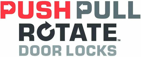 Satin Nickel Push Pull Rotate Door Lock Single Cylinder Deadbolt With Anti Pry Shield, Anti Drill Plate logo image