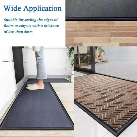 Wide application of Floor Transition Strip Self Adhesive Carpet & Flooring Transitions Edging Trim Strip PVC Threshold Transitions