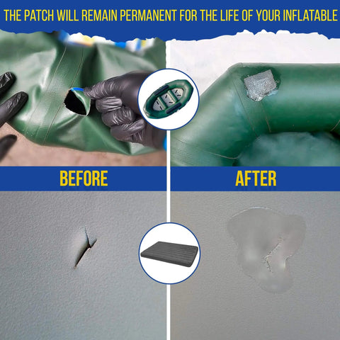 Heavy Duty Patch Kit For Air Mattresses Water Beds Hot Tubs Above Ground Pools Bouncy Houses And Other Inflatable Gear