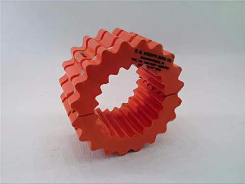 6HS Sleeve Bearing with Quadra-Flex OD 3-3/4 Inch, 2-piece split design for machinery applications, product view