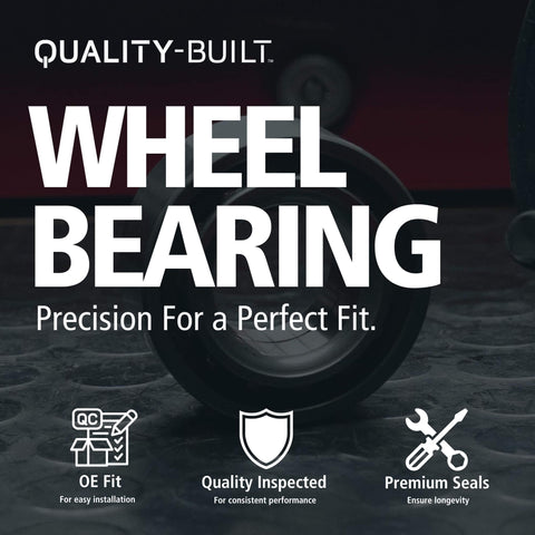Beefed Up Rear Wheel Bearing WH800069 for BMW 2012 to 2021 Models Including 228i 230i 230i XDrive 320i 328d 328i 428i M235i M235i XDrive M240i M240i XDrive Durable Steel Construction Pre Lubricated and Sealed for Quiet Smooth Ride packaging with quality icons