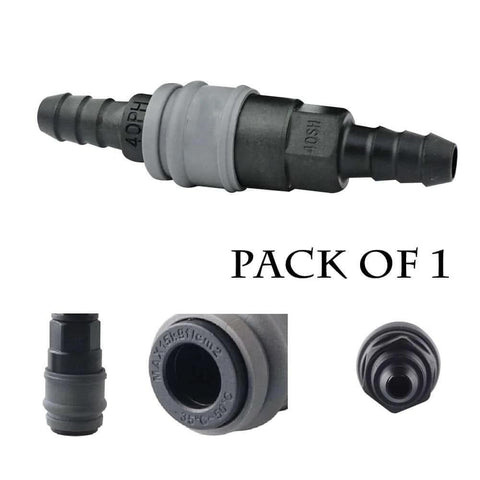Quick Disconnect Air Hose Fitting Set, C Type Quick Insert Joint For Air Compressors, 3 Eighth Inch Barb Hose Connector