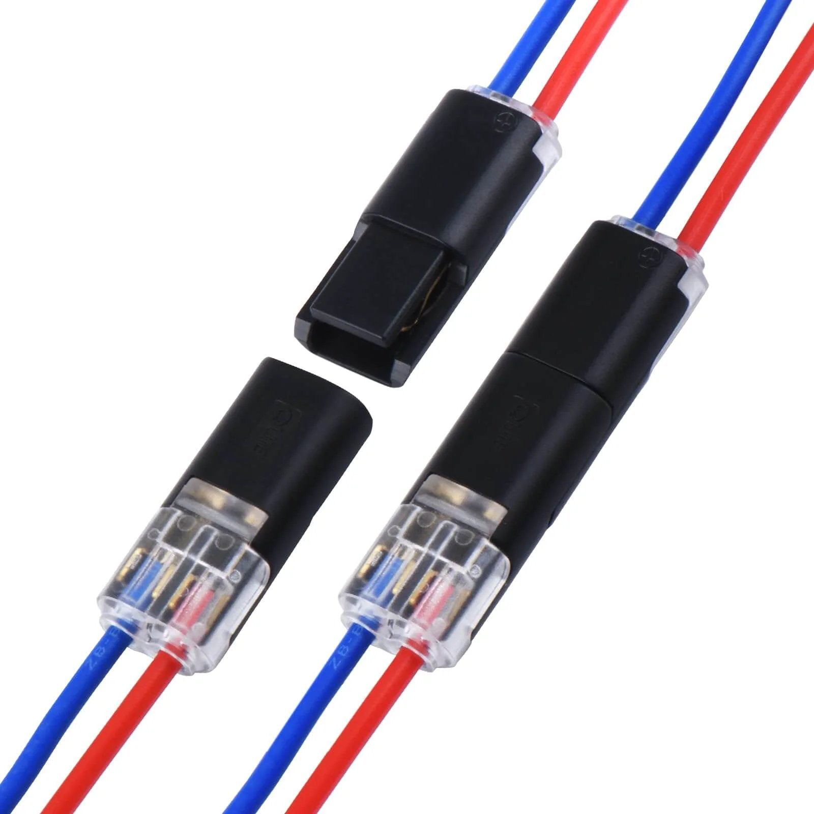 Two Wire Quick Disconnect Connectors for 16-18 AWG Sol...