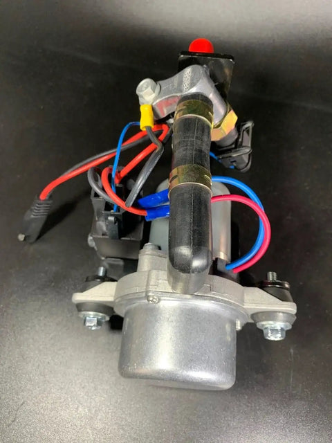 Ultra Quiet Rotary Vane Vacuum Pump For Brake Boosters with pre-wired plug for turbo engines