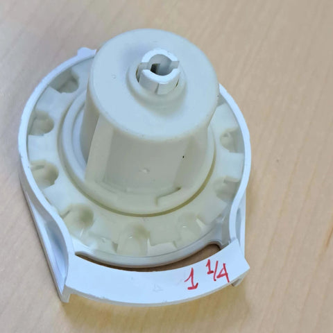 R Series with Bead Stopper (White, R8-1 1/4" Tube) component on wooden surface