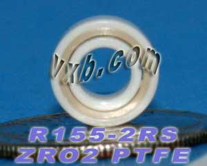 R155-2RS Full Ceramic Bearing 5/32x5/16x1/8 inch Miniature Bearings - VXB Ball Bearings