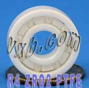 R4 Full Ceramic Bearing 1/4x5/8x0.196 inch Miniature - VXB Ball Bearings