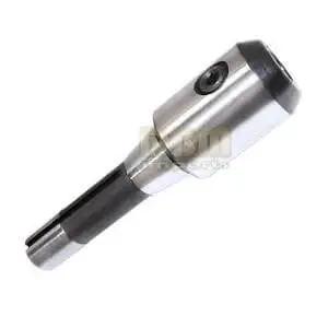 Three Quarter Inch End Mill Adapter Holder For R8 Bridgeport Shanks Pro Grade Heavy Duty Hardened and Ground