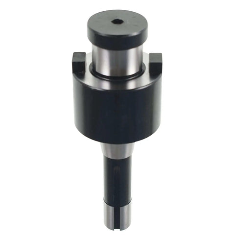 R8 Face Mill Holder With 1-1/4 Inch Arbor 7/16-20UNF Drawbar Thread Shell Mill Arbor Supports 4 To 5 Inch End Mills For Bridgeport Machines