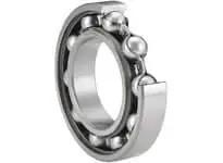 High-precision 105 mm bore radial ball bearing with a 225 mm outer diameter and straight bore, crafted from 52100 bearing steel