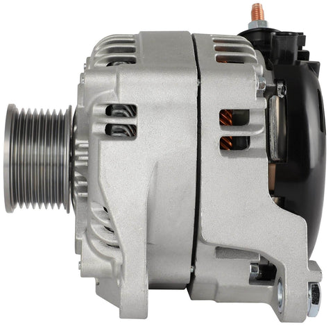 Alternator Replacement for Dodge Ram Trucks 2008 to 2022 Fits Ram 2500 3500 4500 5500 From 2011 to 2022 Premium High Output side view