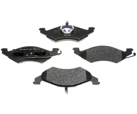 1991 Honda CRX Rear RD374 Ceramic Disc Brake Pad Set showing two pairs of ceramic pads for rear brake service.