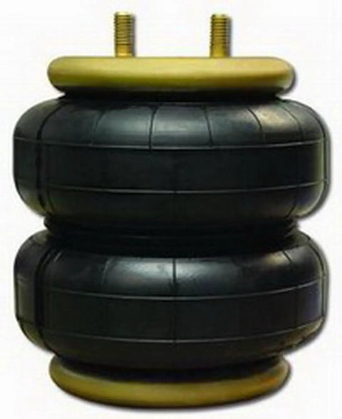 Ride-Rite Rear Replacement Air Spring 0335 Heavy-Duty Load Support, 1 Quarter Inch NPT, Up To 100 PSI, black rubber material