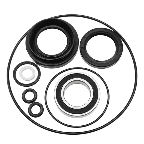 Rear Brake And Differential Bearings Seals Kit For FourTrax 300 TRX300 1988 2000 2x4 4x4 ATV Not For TRX300EX Heavy Duty Steel Bearings With Rubber Seals And O Ring Kit For Long Lasting Protection