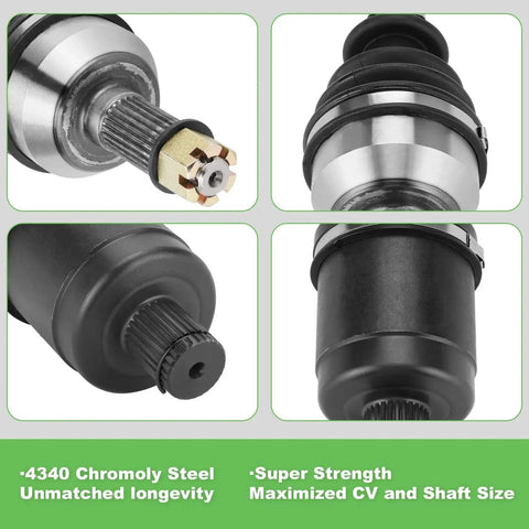Close-up view of Two Pair Rear CV Axle Bearing Assembly Kit For Polaris General 1000 And RZR Series Including S 900 S 1000