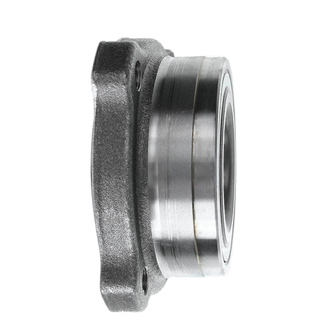 Side view of Rear Wheel Bearings Assembly Pair For BMW X5 2007-2018 And X6 2008-2019 Replacement Kit, metal component.