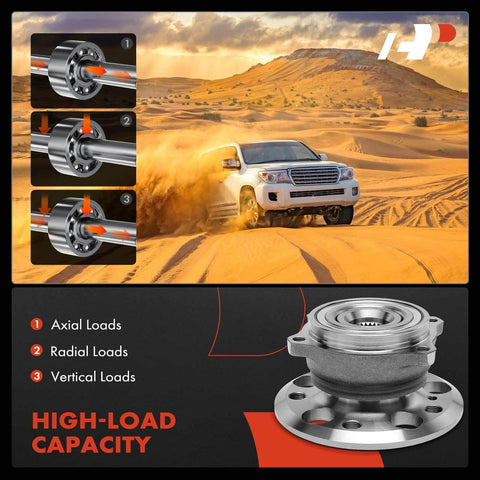 Rear Wheel Bearing And Hub Assembly For Mercedes-Benz 2003-2019 with high-load capacity in desert setting