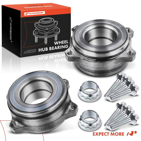 2x Rear Wheel Bearing And Hub Assembly For Mercedes Benz E Class CLS S Class 2003 2020 Compatible With E250 E280 E300 E320 E350 E400 E500