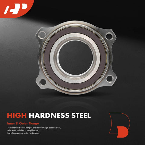 Front view of Rear Wheel Bearing And Hub Assembly For Mercedes-Benz E400 E450 GLC300 GLC350e S450 S550 S550e S560 S600 CLS450