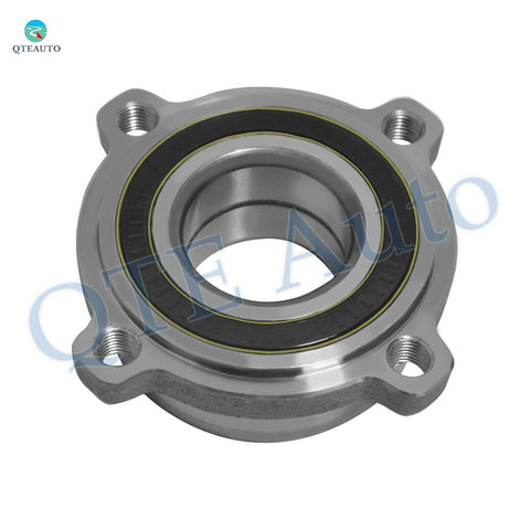 Pair Of Rear Wheel Hub Bearing Assemblies For BMW 750i 750Li 760i 760Li And Alpina B7 Models Replacement Wheel Bearing Module Kit Two Unit Set Direct Fit Ready To Install Premium Grade - single unit top view