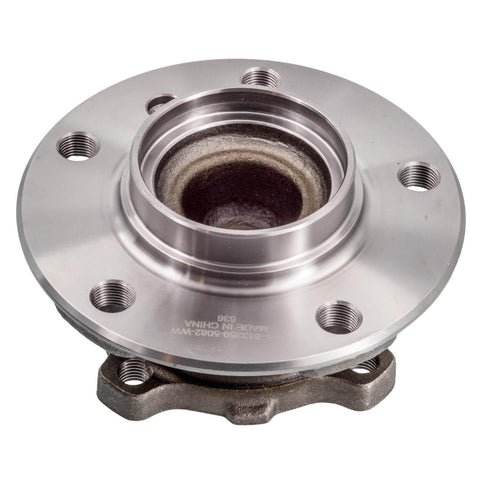 Front view of Rear Wheel Bearing And Hub Assembly For BMW 3 Series 2012-2021 Without ABS OE Direct Replacement Pre-Greased