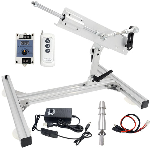 JQDML reciprocating linear actuator kit, 24V, 6–40 lbs thrust, stroke 0.78–3.15 in, remote control