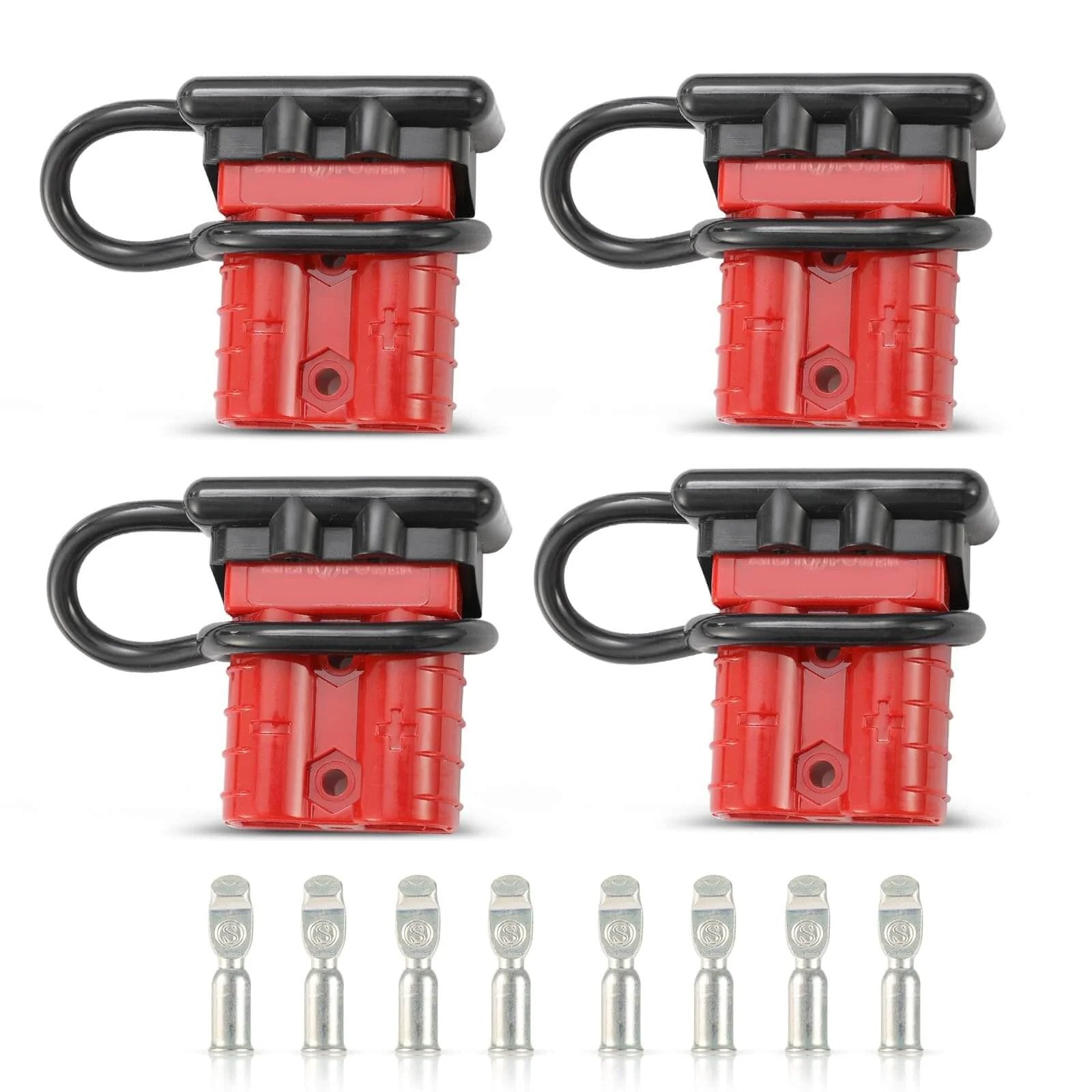 50 Amp Battery Quick Connect Disconnect Plug Kit, 6 To...