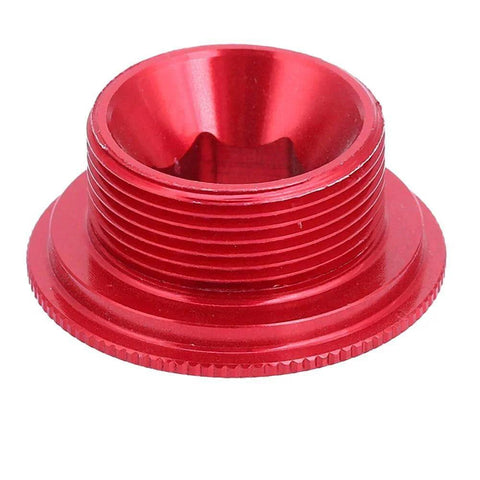 Red crank tension bolt for bicycle arm, cycling screw 105 end, bike dust cover, gold crankset m20 bolts, fixing ii preload m582 for Aries