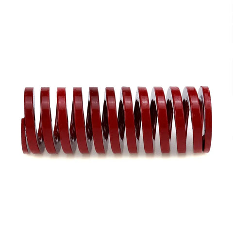 Four Pack Red Mould Die Springs For Dies And Molds With 30mm Outer Diameter And 16mm Inner Diameter 80mm Free Length Medium Duty Load