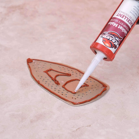 Applying Red RTV Silicone Gasket Maker Sealant, Heavy Duty Automotive Grade, Oil Resistant And Heat Safe Up To 600F, 10.1 Fl Oz