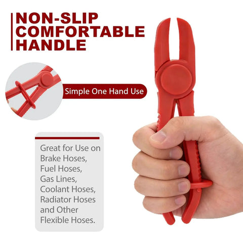 Three Size Hose Pinch Off Pliers Set Straight Clamp Pliers for Fuel Line Automotive Brake Radiator and Coolant Hoses