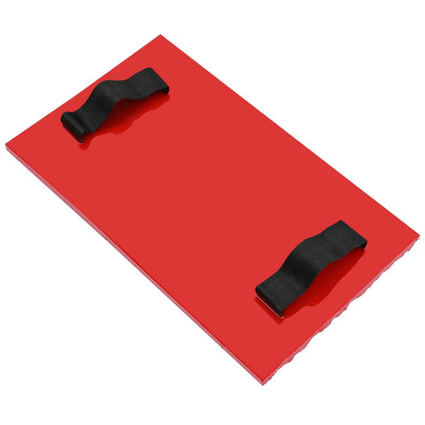 Heavy Duty 434x252mm Concrete Mold For Pavers And Slabs Reusable Plastic Formwork For DIY Projects Easy To Use And Cost Effective Home Improvement Tool Haeshtrxv, red rectangular mold with black handles
