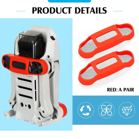 Propeller Holder Strap Compatible With Mini 2 Mini 2 SE Mini 4K And Specta Drone Propeller Guard Blade Stabilizer Fixator Silicone Accessory