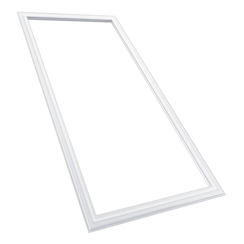 White refrigerator door gasket seal, 30.7 x 60.2 in, compatible with Frigidaire Kenmore Electrolux freezers