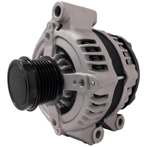 Front view of Alternator 11570 Replacement For Chrysler 200 Dodge Avenger Journey 2011 2018 3.6L V6 Models Ready To Roll