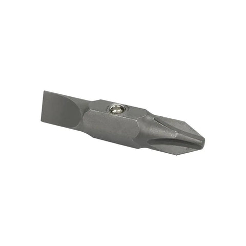 Replacement Bit For 11-In-1 And 10-In-1 Screwdriver Nut Drivers Includes Number 2 Phillips And 1/4 Inch Slotted Tips