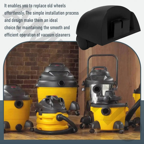 Heavy Duty Caster Wheels With Caster Foot Kit For Shop Vac A And B Cleaners Replacement Parts 8568000 8568009 8568010 8568011