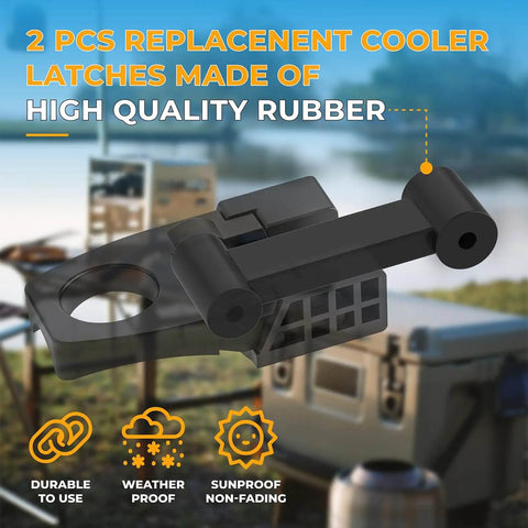Replacement Rotomolded Cooler Cam Latch Assembly For Treeline OVO Bird Dog Seavilis Fatboy Vibe Big Frig Milee And Xspec Ensures Secure Tight Latches Easy Installation Durable Construction And Reliable Cooler Closure