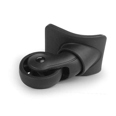 Replacement Luggage Wheel Suitcase Repair Spinner Wheels Model W149 in black, made from PVC and PP, showing wheel and mounting plate.