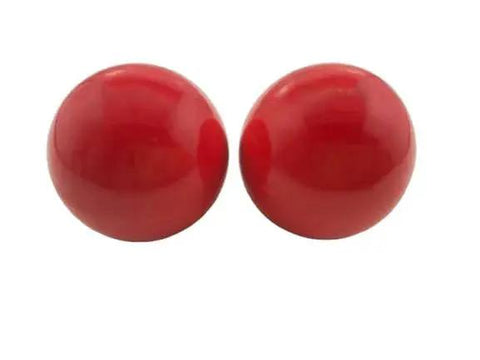 Replacement Red Gear Shift Lever Knob for Tractors Two Pack showing two durable red knobs side by side, OEM equivalent, fits multiple models