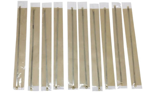 10 Pieces Replacement Element Grip And Teflon Tapes For Impulse Sealers Repair Kit, showing 10 Teflon strips for 8-inch sealers