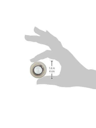 Hand holding ✝️ LCN 20303034 2030-3034 Track Roller, showing 1.6 inch size, ideal for replacing wheels in daily rolling gear