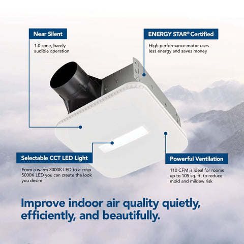 Upgrade Your Bathroom With Retrofit Exhaust Fan And Light Kit From Broan-NuTone That Replaces Your Old Fan With No Attic Access Needed