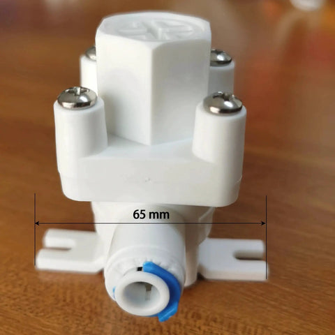Water Pressure Relief Regulator For Reverse Osmosis Systems With One Quarter Inch OD Tube Push To Quick Connect Fittings Reducing Valve