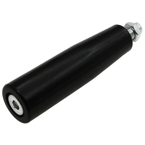 Revolving Hand Knob M10 Lathe Crank Knob Thread Handle 80mm Length, Plastic Housing With Metal Nut, durable and quick tightening.